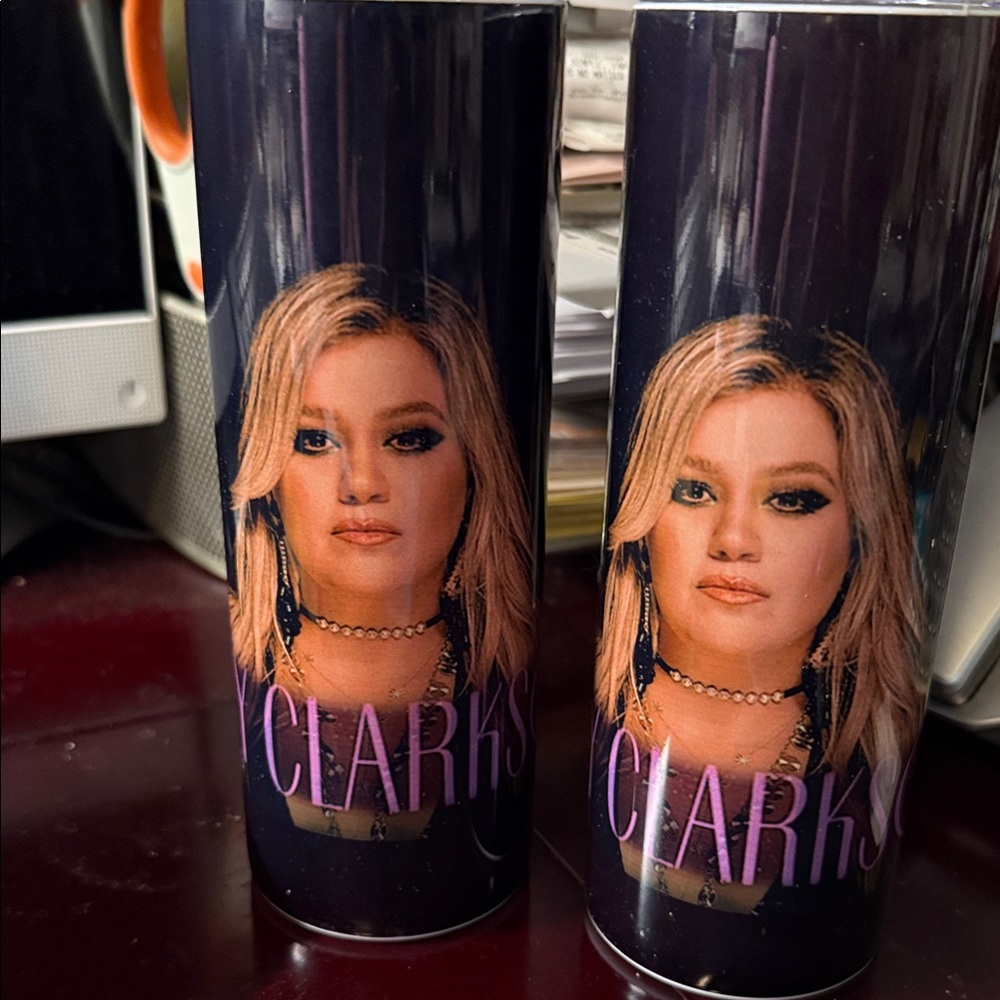 Custom Kelly Clarkson Tumbler from Kelly Clarkson Sessions Concert